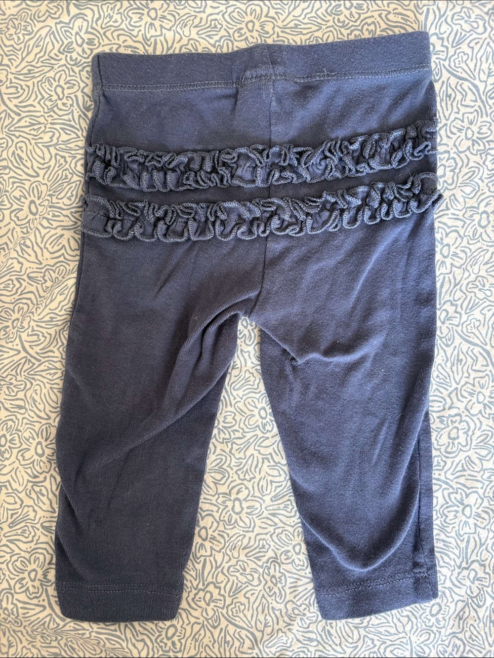 Carter’s Dark Blue Ruffle Butt Leggings